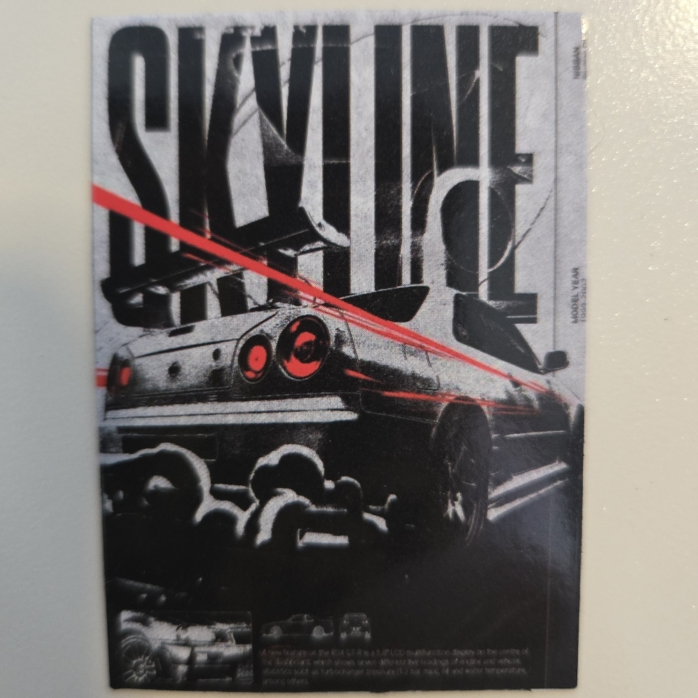 Nissan Skyline Editorial Custom Magnet